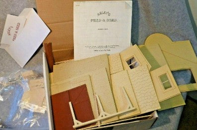 M.S. Productions MS-1020 G Scale Arley''''s Feed & Seed Store Building Kit