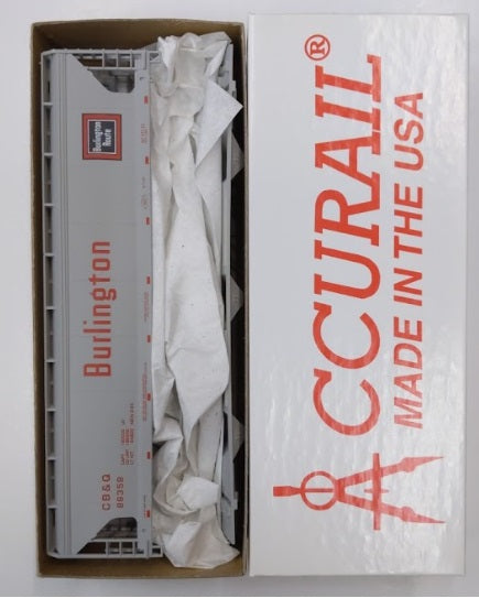 Accurail 22003 HO CB&Q ACF 3-Bay Covered Hopper #86359 Kit
