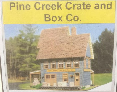 Micro-Scale Models 201003 HO Pine Creek Crate & Box Co. Craftsman Building Kit