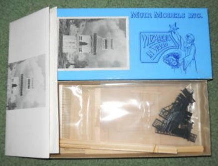 Muir Models 057 HO Nevada City Fire Station Building Kit