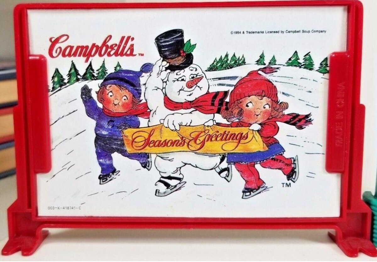 Lionel 003 O Scale Billboard Campbell's Seasons Greetings