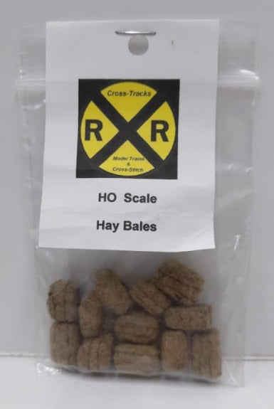 R x R HO Scale Hay Bales (Bag of 12)