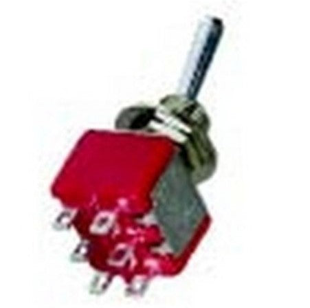 GC Electronics 35-012 Min. On-Off-On Bat Handle Toggle w/Solder Terminals