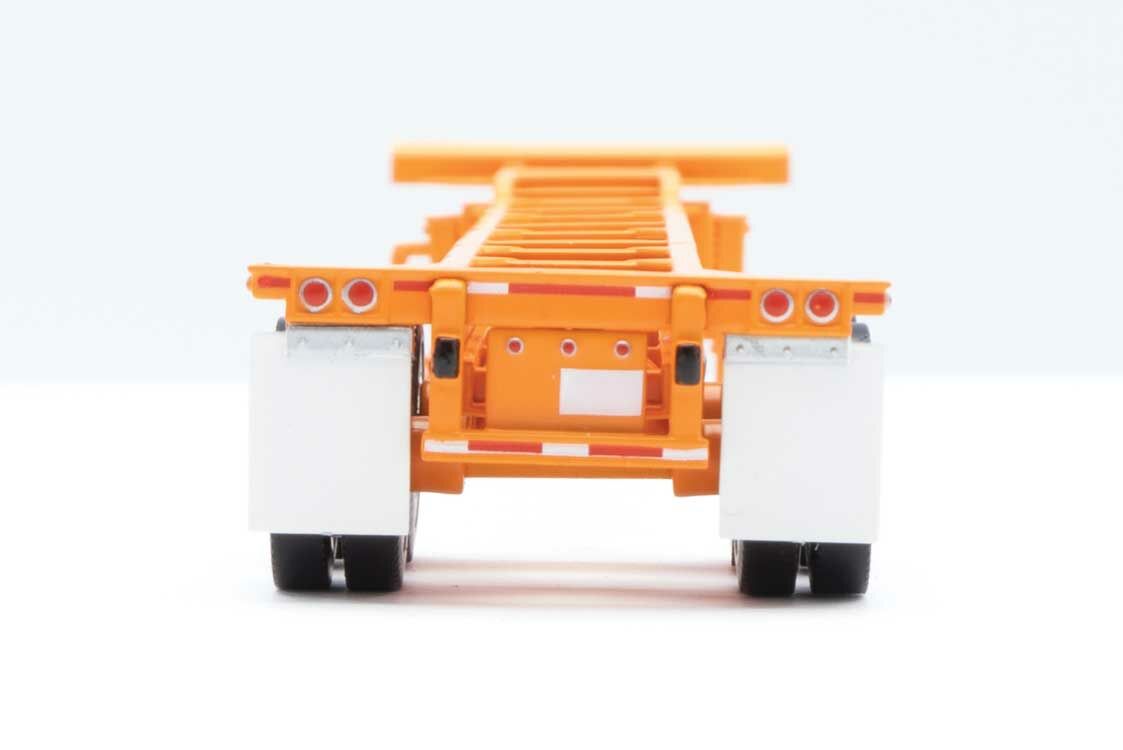Walthers 949-4502 HO Orange 20' Container Chassis (Pack of 2)