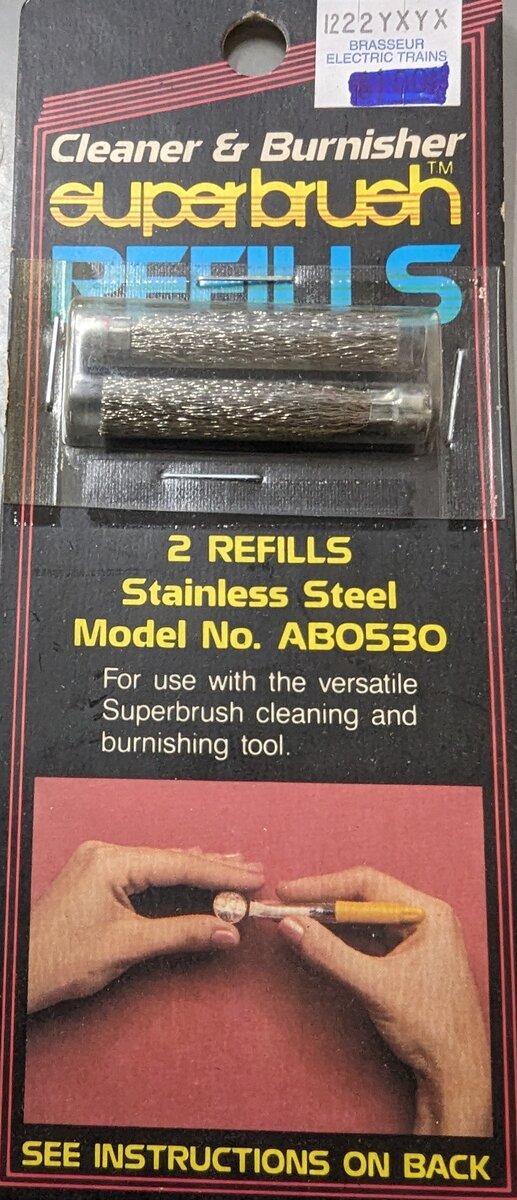 Eraser Company, Inc. AB0530 Cleaner & Burnisher Superbrush Refills (Pack of 2)