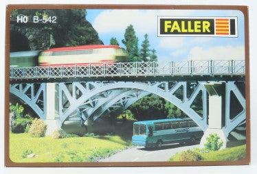 Faller B-542 HO Double Track Railway Bridge Building Kit