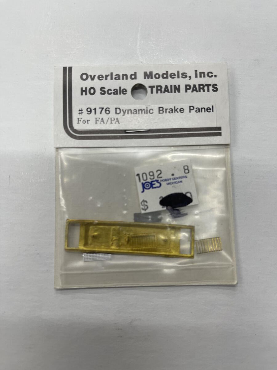 Overland 9176 HO Dynamic Brake Panel for FA /PA