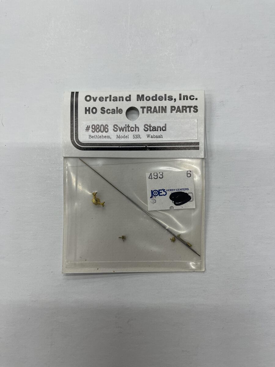 Overland 9806 HO Switch Stand Bethlehem Model 53B Wabash