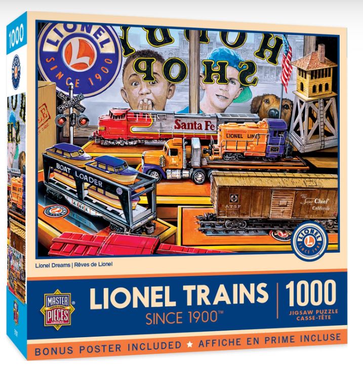 Masterpieces 72277 Lionel Dreams 1000 Piece Puzzle