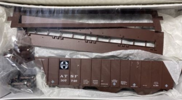 Life Like 21850 HO Proto 2000 ATSF PSD-2CD High Side Covered Hopper # 307746 Kit