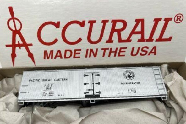 Accurail 1584 HO Pacific Great Eastern 40' Wood Reefer Kit