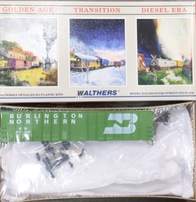 Walthers 932-3665 HO Burlington Northern 50'''' Airslide Hopper # 413322 Kit
