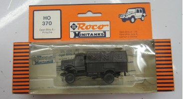 Roco Minitanks 370 HO 1:87 Opel Blitz Wehrmacht Military Vehicle