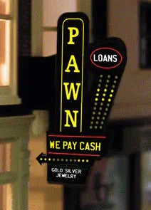 Miller Engineering 69811-L HO Light Works USA Animated Neon Signs Pawn Shop