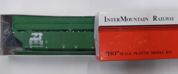 InterMountain 40334-08 HO Burlington Northern 3-Bay Covered Hopper # 468255 Kit