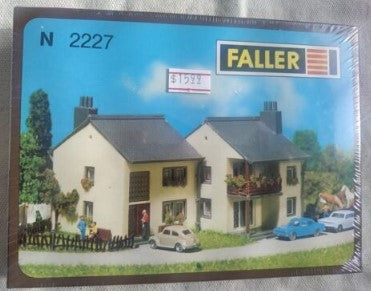 Faller 2227 N Scale Set of Condos Building Kit