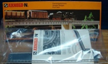 Arnold 6100 N Scale Straight Bridges Building Kit