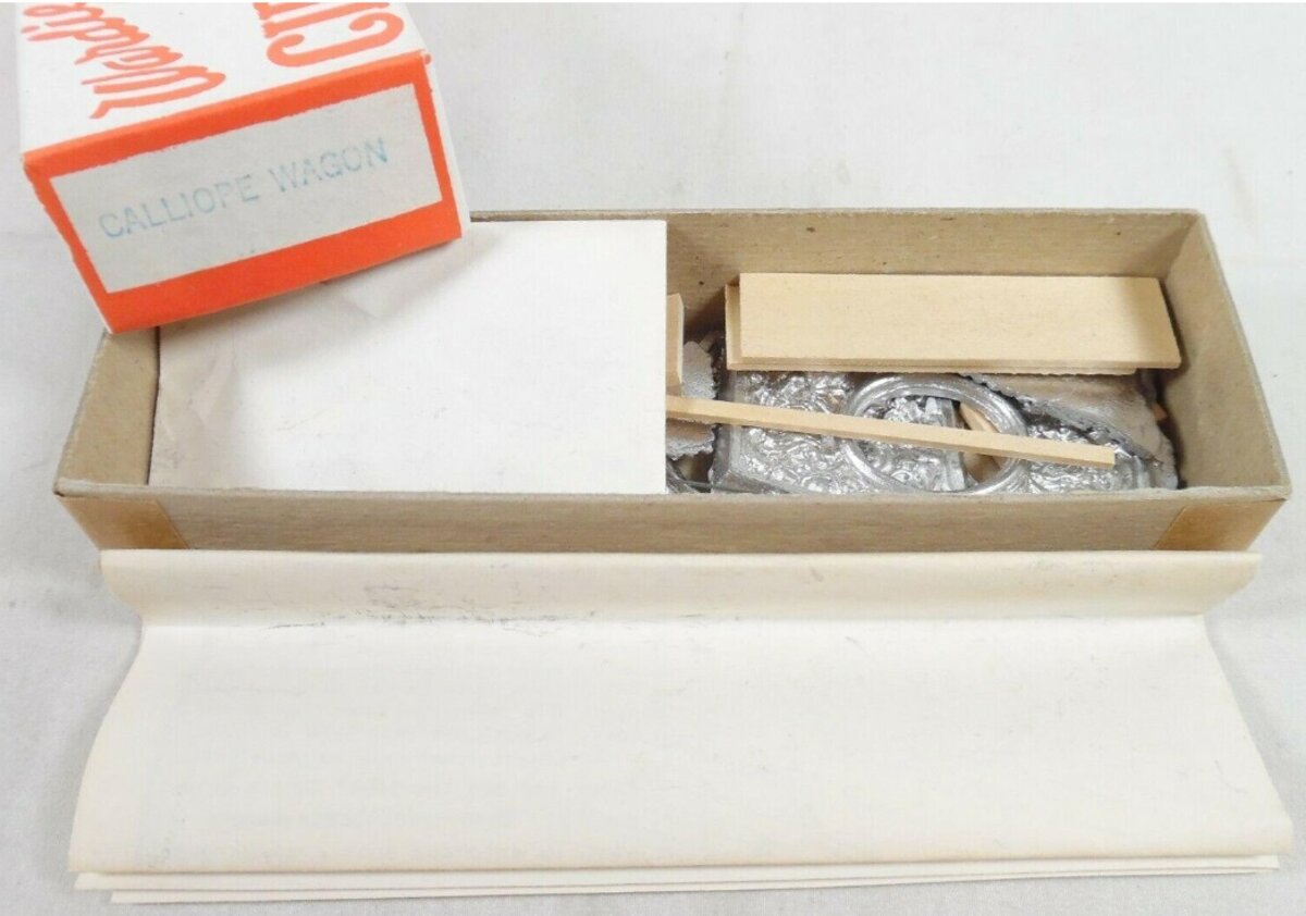 Wardie-Jay 114 HO Scale Calliope Circus Wagon Kit