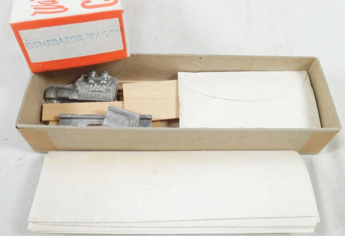 Wardie-Jay 117 HO Scale Generator Circus Wagon Kit