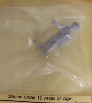 Circus Town 241 HO Scale Standing Man Unpainted Metal Figure