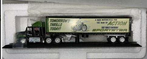 Matchbox 35212-9993 1:64 Harley-Davidson 1957 Sportster Tractor Trailer