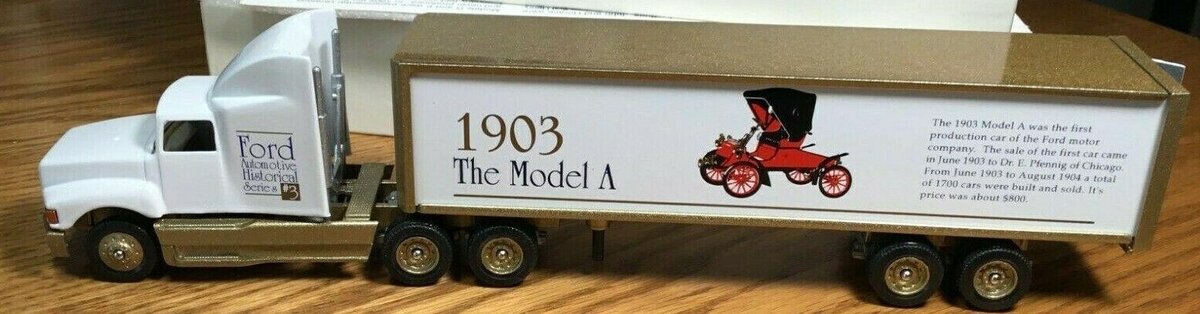 Winross 131-7 :64 Ford Automotive Historical #3 1903 Model A Tractor Trailer