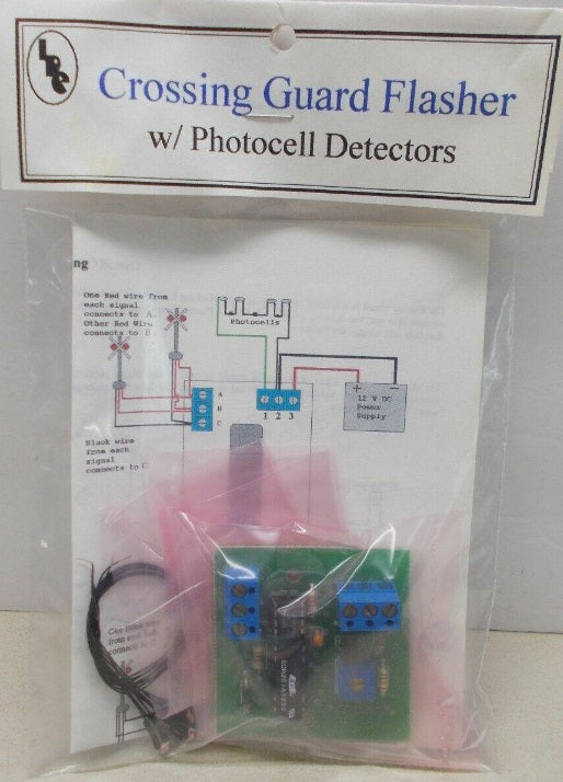 IPE HO Scale Crossing Guard Flasher With Photocell Detectors