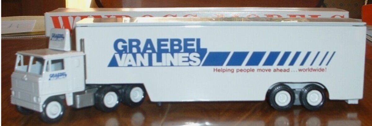 Winross 539 1:64 Graebel Van Lines Tractor Trailer