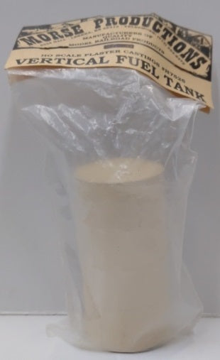 Morse Productions H7525 HO Scale Vertical Fuel Tank Plaster Casting