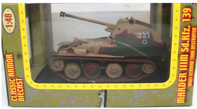 New Millennium 118 1:48 Marder IIIM Sd.Kfz 139 #321 Military Tank