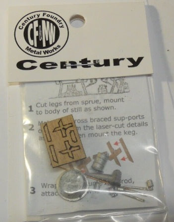 Century Foundry 2180 HO Scale Moonshine Still Kit