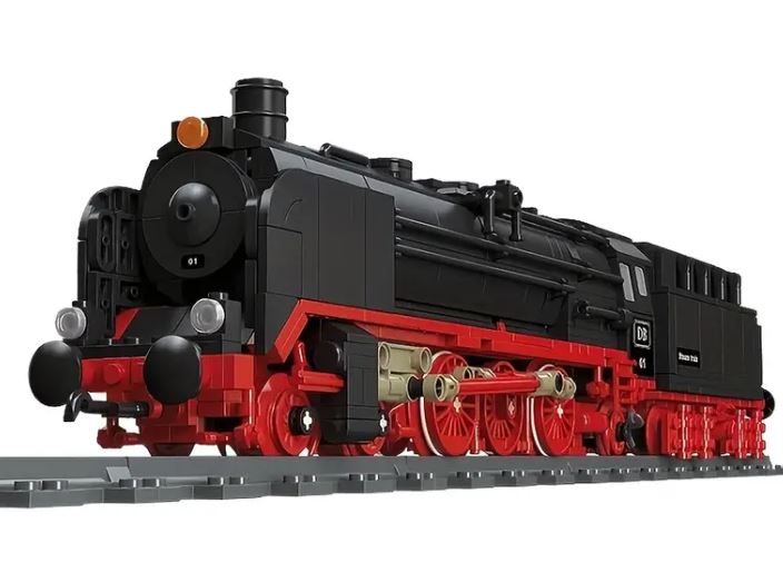Cobi 59004 BR01 Steam Locomotive 1173 Piece Plastic Block Building Set