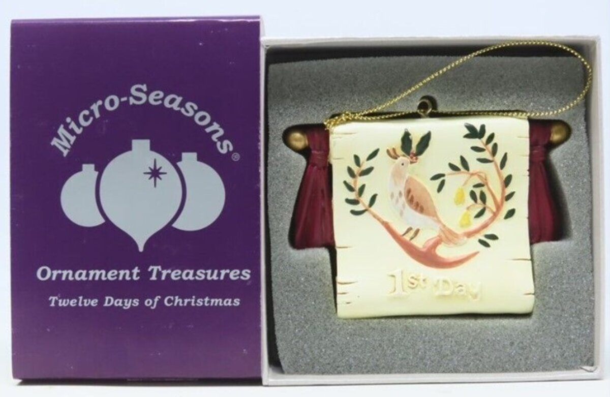 Micro-Trains 05436 1st Day 12 Day of Christmas Ornament Treasures