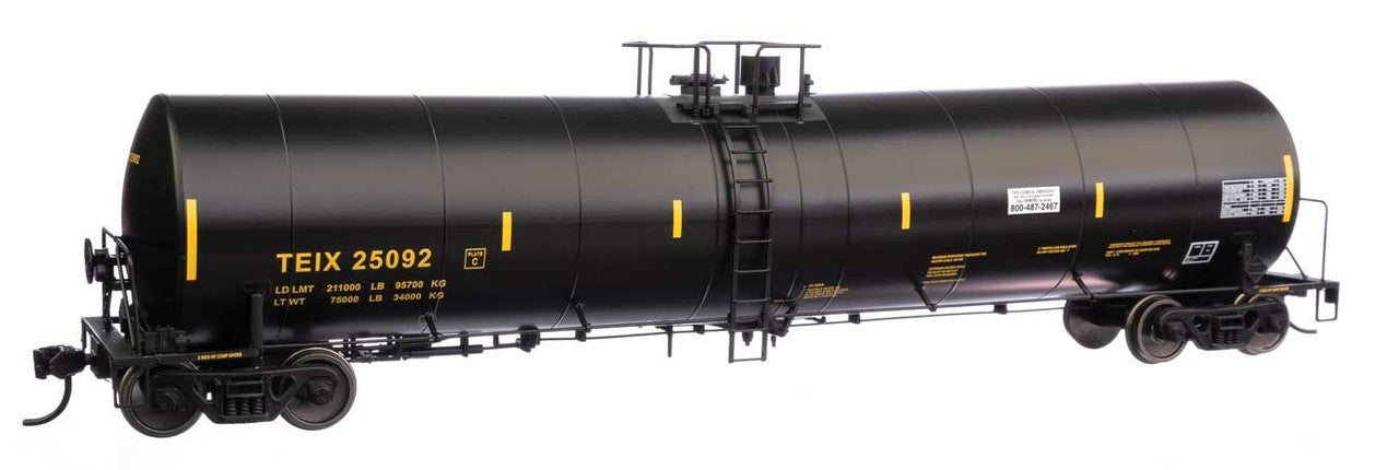 Walthers 910-48219 HO TEIX Trinity 25,000-Gallon Tank Car Ready to Run #25092