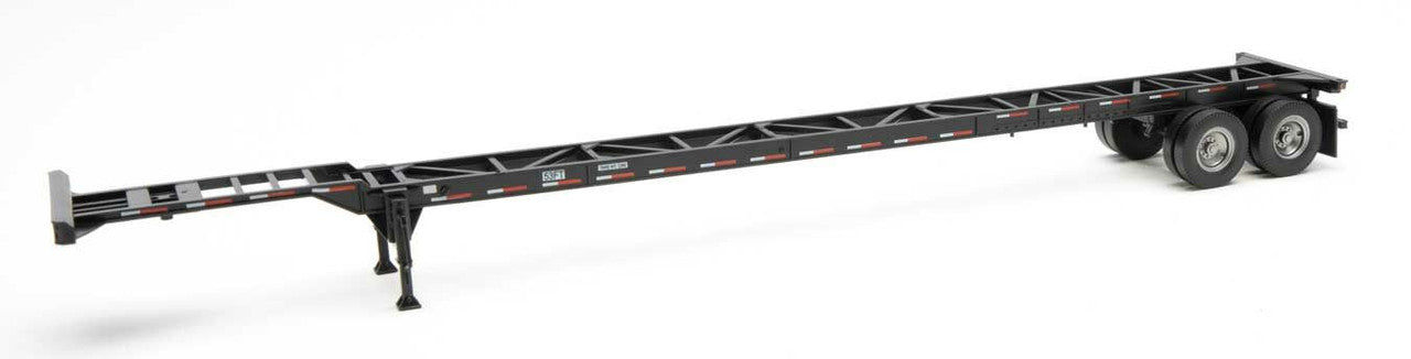 Walthers 949-4603 HO Black 53' Container Chassis (Pack of 2)