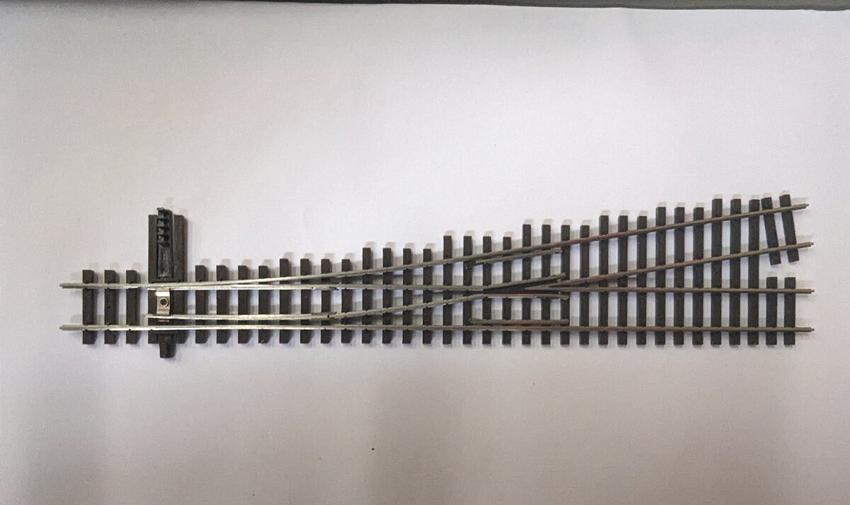 Shinohara Track 6L N Scale Code 60 Left Hand Turnout