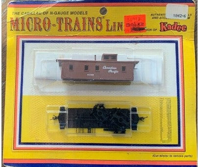 Micro-Trains 51019 N Scale Canadian Pacific #435503 Caboose Car Kit