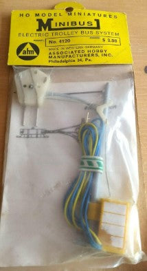 AHM 4120 HO Minibus Electric Trolley Bus System