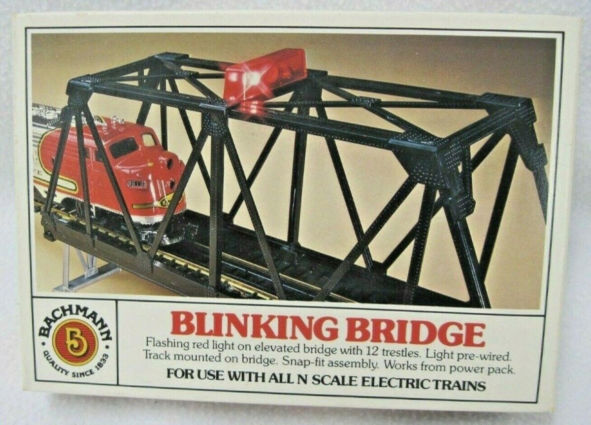 Bachmann 7554 N Scale Blinking Bridge