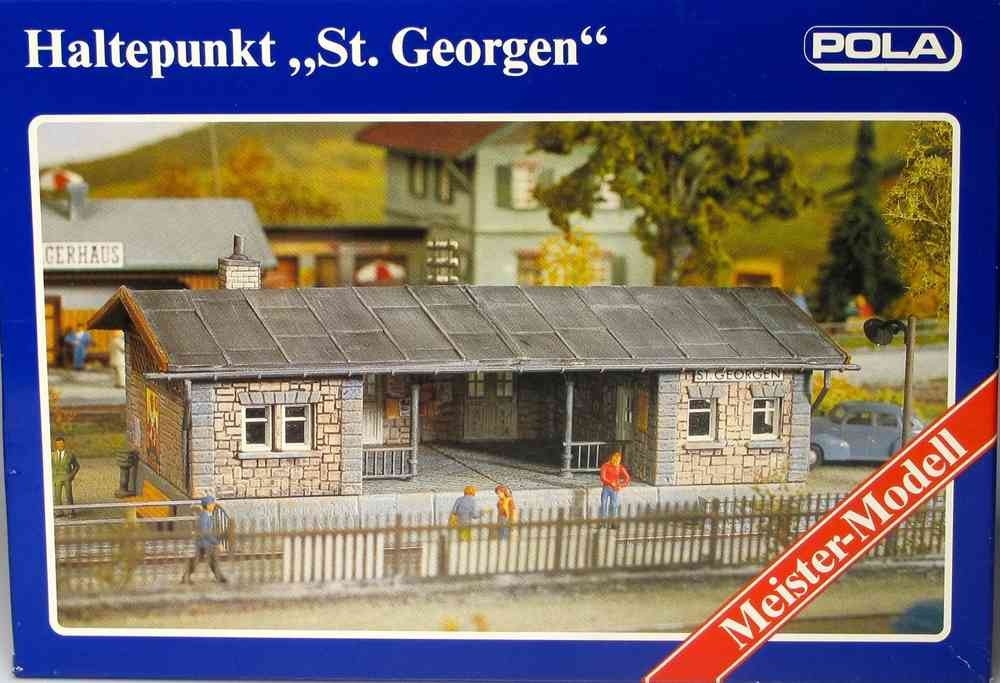 Pola 661 HO Station "St. Georgen" Building Kit