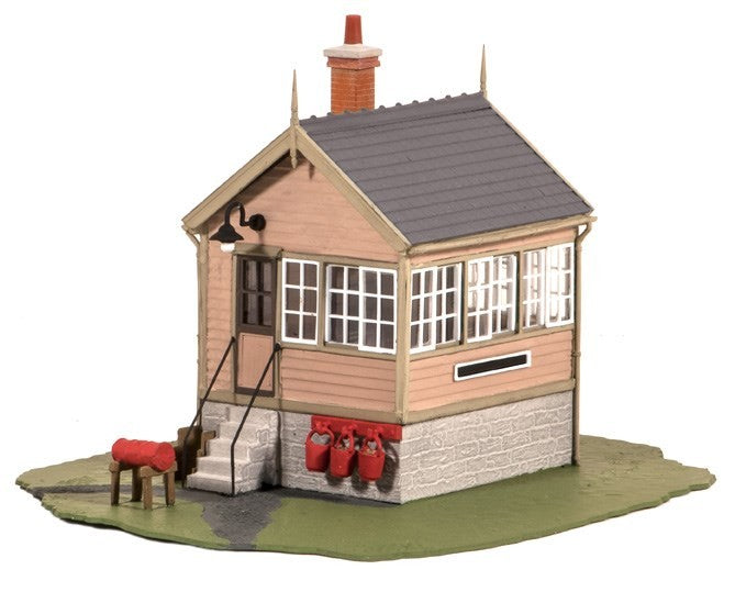 Ratio 503 HO Platform/Groubd Level Signal Box Building Kit