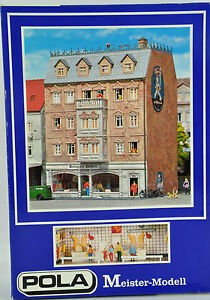 3F POLA HOゲージ 1/87 「Simons Pilsbar」 欧州建築 Pola 168 HO Bausatz Metzgerei Building Kit – Trainz