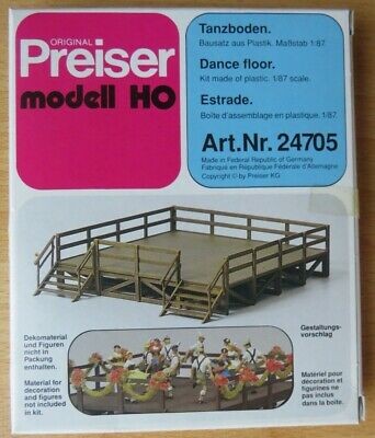 Preiser 24705 HO Dance Floor Plastic Model Kit