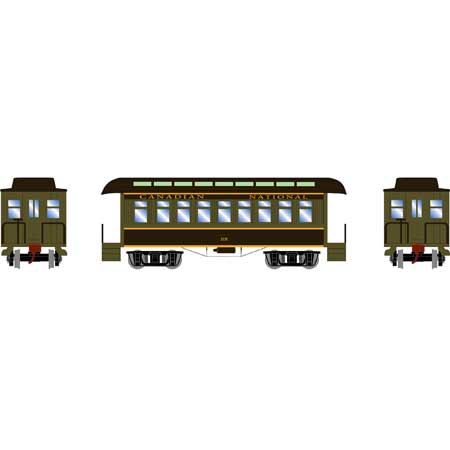 Roundhouse 16379 HO Canadian National 34' Old Time Overton Passenger Car #108