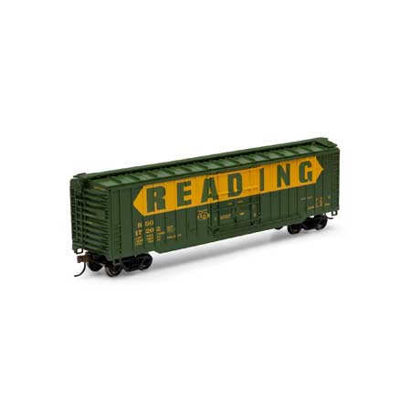 Roundhouse 40231 HO Reading 50' Outside Braced Plug Door Box Car #17202