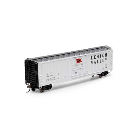 Roundhouse 40234 HO Lehigh Valley 50' Outside Braced Plug Door Box Car #8248