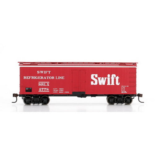 Roundhouse 85502 HO RTR 36' Old Time Reefer, Swift #2778