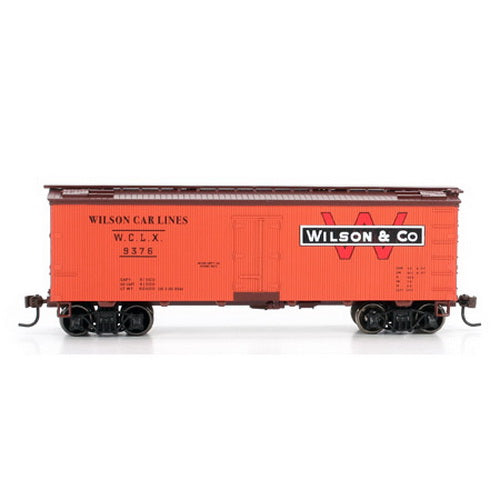Roundhouse 85505 HO Scale Wilson & Co. 36' Meat Reefer #9376