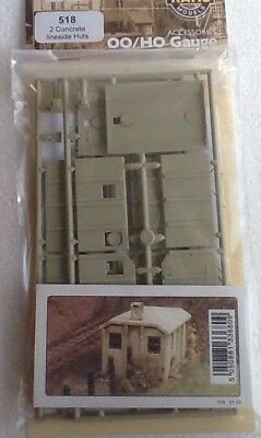 Ratio 518 OO/HO # 518 Concrete Hut Plastic Kit