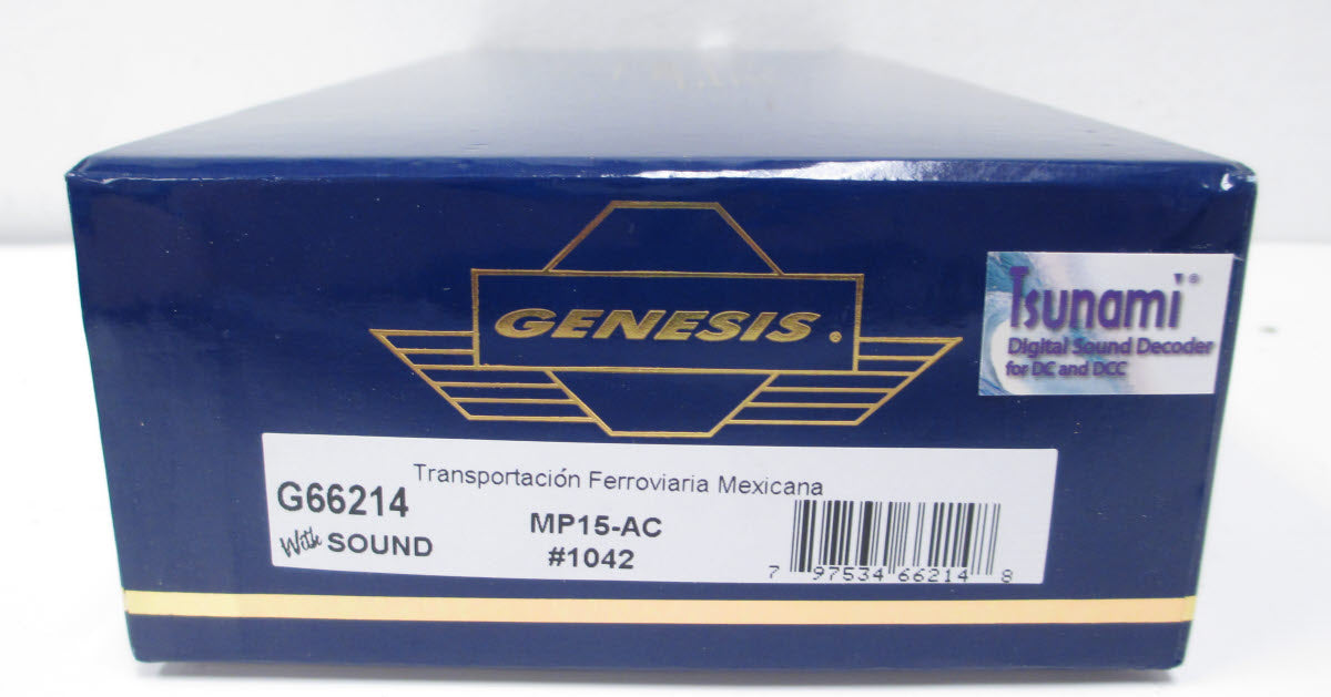 Athearn G66214 HO TFM MP15AC Diesel Locomotive w/DCC & Sound #1042